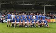 13 May 2018; The Wicklow squad before the Leinster GAA Football Senior Championship Preliminary Round match between Offaly and Wicklow at O'Moore Park in Laois. Photo by Piaras Ó Mídheach/Sportsfile
