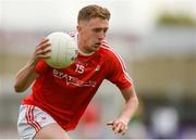 13 May 2018; Ryan Burns of Louth during the Leinster GAA Football Senior Championship Preliminary Round match between Offaly and Wicklow at O'Moore Park in Laois. Photo by Piaras Ó Mídheach/Sportsfile