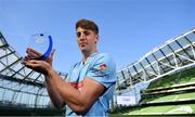 17 May 2018; Liam Coombes of Garryowen FC, winner of Top Try Scorer Award is pictured with his award at the Ulster Bank League Awards at the Aviva Stadium in Dublin. Photo by Sam Barnes/Sportsfile