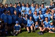 6 May 2018; Noëlle Healy of Dublin and her team-mates celebrate with the cup after the Lidl Ladies Football National League Division 1 Final match between Dublin and Mayo at Parnell Park in Dublin. Photo by Piaras Ó Mídheach/Sportsfile