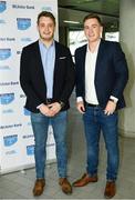 17 May 2018;  Jack Maybury and David Poff of Old Wesley Rugby Club, Co Dublin, pictured at the Ulster Bank League Awards 2018 at the Aviva Stadium in Dublin. Irish rugby head coach Joe Schmidt was in attendance to present the awards to the best rugby players and coaches across all divisions of the Ulster Bank League.  Photo by Sam Barnes/Sportsfile