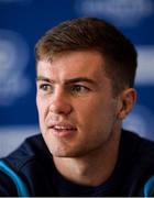 18 May 2018; Luke McGrath during a Leinster Rugby press conference at the RDS Arena in Dublin. Photo by Piaras Ó Mídheach/Sportsfile