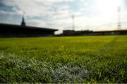 18 May 2018; A detailed view of the pitch ahead of the SSE Airtricity League Premier Division match between Bohemians and Dundalk at Dalymount Park in Dublin. Photo by Sam Barnes/Sportsfile