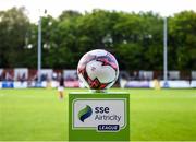 18 May 2018; A general view of the match ball prior to the SSE Airtricity League Premier Division match between St Patrick's Athletic and Derry City at Richmond Park in Dublin. Photo by David Fitzgerald/Sportsfile