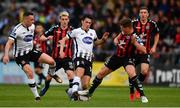 18 May 2018; Jamie McGrath of Dundalk in action against Dan Casey of Bohemians during the SSE Airtricity League Premier Division match between Bohemians and Dundalk at Dalymount Park in Dublin. Photo by Sam Barnes/Sportsfile
