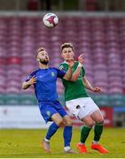 18 May 2018; Dylan Hayes of Bray Wanderers in action against Kieran Sadlier of Cork City during the SSE Airtricity League Premier Division match between Cork City and Bray Wanderers at Turner's Cross in Cork. Photo by Harry Murphy/Sportsfile