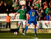 18 May 2018; Garry Buckley of Cork City  in action against Daniel Kelly of Bray Wanderers during the SSE Airtricity League Premier Division match between Cork City and Bray Wanderers at Turner's Cross in Cork. Photo by Harry Murphy/Sportsfile