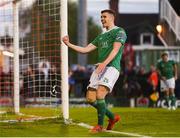 18 May 2018; Garry Buckley of Cork City celebrates after scoring his side's fourth goal during the SSE Airtricity League Premier Division match between Cork City and Bray Wanderers at Turner's Cross in Cork. Photo by Harry Murphy/Sportsfile