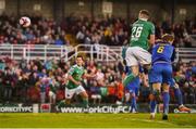18 May 2018; Garry Buckley of Cork City scores his side's fourth goal during the SSE Airtricity League Premier Division match between Cork City and Bray Wanderers at Turner's Cross in Cork. Photo by Harry Murphy/Sportsfile