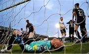 18 May 2018; Bohemians players including goal keeper Shane Supple react after conceding the second goal of the game during the SSE Airtricity League Premier Division match between Bohemians and Dundalk at Dalymount Park in Dublin. Photo by Sam Barnes/Sportsfile