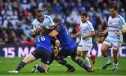 12 May 2018; Leone Nakawara of Racing 92 is tackled by James Tracy and Jack McGrath of Leinster during the European Rugby Champions Cup Final match between Leinster and Racing 92 at the San Mames Stadium in Bilbao, Spain. Photo by Brendan Moran/Sportsfile