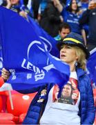 12 May 2018; A Leinster fan in the stadium during the European Rugby Champions Cup Final match between Leinster and Racing 92 at the San Mames Stadium in Bilbao, Spain. Photo by Brendan Moran/Sportsfile