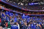 12 May 2018; Fans in the stadium during the European Rugby Champions Cup Final match between Leinster and Racing 92 at the San Mames Stadium in Bilbao, Spain. Photo by Brendan Moran/Sportsfile