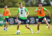 19 May 2018; Shaun Williams and Callum O'Dowda, right, during Republic of Ireland squad training at the FAI National Training Centre in Abbotstown, Dublin. Photo by Stephen McCarthy/Sportsfile