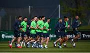 19 May 2018; Players during Republic of Ireland squad training at the FAI National Training Centre in Abbotstown, Dublin. Photo by Stephen McCarthy/Sportsfile