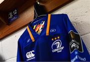 19 May 2018; The jersey of Isa Nacewa of Leinster in the dressing room ahead of the Guinness PRO14 semi-final match between Leinster and Munster at the RDS Arena in Dublin. Photo by Ramsey Cardy/Sportsfile