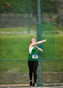 19 May 2018;Julia Kelly of St. Pauls Waterford, Co. Waterford, competing in the Junior Girls Discus event at the Irish Life Health Munster Schools Track and Field Championships at Crageens in Castleisland, Co Kerry. Photo by Harry Murphy/Sportsfile