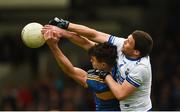 19 May 2018; Stephen Prendergast of Waterford in action against Michael Quinlivan of Tipperary during the Munster GAA Football Senior Championship Quarter-Final match between Tipperary and Waterford at Semple Stadium in Thurles, Co Tipperary. Photo by Daire Brennan/Sportsfile