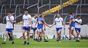 19 May 2018; Kevin Fahey of Tipperary shakes hands with Craig Guiry of Waterford after the Munster GAA Football Senior Championship Quarter-Final match between Tipperary and Waterford at Semple Stadium in Thurles, Co Tipperary. Photo by Daire Brennan/Sportsfile