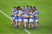 19 May 2018; The Tipperary team huddle ahead of the Munster GAA Football Senior Championship Quarter-Final match between Tipperary and Waterford at Semple Stadium in Thurles, Co Tipperary. Photo by Daire Brennan/Sportsfile