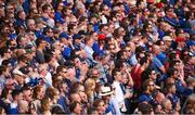 19 May 2018; Supporters watch on during to the Guinness PRO14 semi-final match between Leinster and Munster at the RDS Arena in Dublin. Photo by Stephen McCarthy/Sportsfile