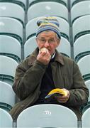 20 May 2018; A Tipperary supporter prior to the Munster GAA Hurling Senior Championship Round 1 match between Limerick and Tipperary at the Gaelic Grounds in Limerick. Photo by Ray McManus/Sportsfile