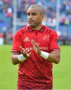 19 May 2018; Simon Zebo of Munster after the Guinness PRO14 semi-final match between Leinster and Munster at the RDS Arena in Dublin. Photo by Brendan Moran/Sportsfile