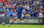 19 May 2018; Joey Carbery of Leinster during the Guinness PRO14 semi-final match between Leinster and Munster at the RDS Arena in Dublin. Photo by Brendan Moran/Sportsfile