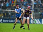 20 May 2018; Danny Sutcliffe of Dublin in action against Paudie Foley of Wexford during the Leinster GAA Hurling Senior Championship Round 2 match between Wexford and Dublin at Innovate Wexford Park in Wexford. Photo by Daire Brennan/Sportsfile