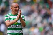 20 May 2018; Scott Brown of Celtic following the Scott Brown's testimonial match between Celtic and Republic of Ireland XI at Celtic Park in Glasgow, Scotland. Photo by Stephen McCarthy/Sportsfile