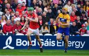 20 May 2018; Robbie O'Flynn of Cork in action against Cian Dillon of Clare during the Munster GAA Hurling Senior Championship Round 1 match between Cork and Clare at Páirc Uí Chaoimh in Cork. Photo by Brendan Moran/Sportsfile