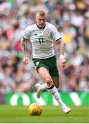 20 May 2018; James McClean of Republic of Ireland XI during Scott Brown's testimonial match between Celtic and Republic of Ireland XI at Celtic Park in Glasgow, Scotland. Photo by Stephen McCarthy/Sportsfile