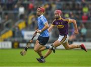 20 May 2018; Danny Sutcliffe of Dublin in action against Paudie Foley of Wexford during the Leinster GAA Hurling Senior Championship Round 2 match between Wexford and Dublin at Innovate Wexford Park in Wexford. Photo by Daire Brennan/Sportsfile
