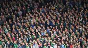 20 May 2018; A section of the 20,423 supporters, of both teams, watch from the main stand during the Munster GAA Hurling Senior Championship Round 1 match between Limerick and Tipperary at the Gaelic Grounds in Limerick. Photo by Ray McManus/Sportsfile
