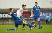 21 May 2018; Jimmy Keohane of Cork City in action against Kilian Cantwell of Limerick during the SSE Airtricity League Premier Division match between Limerick FC and Cork City at the Market's Field in Limerick. Photo by Diarmuid Greene/Sportsfile