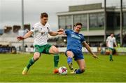 21 May 2018; Colm Horgan of Cork City in action against Daniel Kearns of Limerick during the SSE Airtricity League Premier Division match between Limerick FC and Cork City at the Market's Field in Limerick. Photo by Diarmuid Greene/Sportsfile
