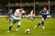 21 May 2018; Steven Beattie of Cork City in action against Billy Dennehy of Limerick during the SSE Airtricity League Premier Division match between Limerick FC and Cork City at the Market's Field in Limerick. Photo by Diarmuid Greene/Sportsfile
