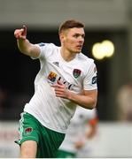 21 May 2018; Garry Buckley of Cork City celebrates after scoring his side's first goal during the SSE Airtricity League Premier Division match between Limerick FC and Cork City at the Market's Field in Limerick. Photo by Diarmuid Greene/Sportsfile