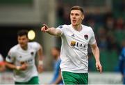 21 May 2018; Garry Buckley of Cork City celebrates after scoring his side's first goal during the SSE Airtricity League Premier Division match between Limerick FC and Cork City at the Market's Field in Limerick. Photo by Diarmuid Greene/Sportsfile