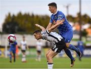 21 May 2018; Dylan Connolly of Dundalk in action against Dylan Barnett of Waterford during the SSE Airtricity League Premier Division match between Dundalk and Waterford at Oriel Park in Dundalk. Photo by Piaras Ó Mídheach/Sportsfile