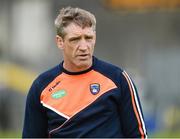 19 May 2018; Armagh manager Kieran McGeeney during the Ulster GAA Football Senior Championship Quarter-Final match between Fermanagh and Armagh at Brewster Park in Enniskillen, Fermanagh. Photo by Oliver McVeigh/Sportsfile