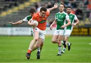 19 May 2018; Charlie Vernon of Armagh during the Ulster GAA Football Senior Championship Quarter-Final match between Fermanagh and Armagh at Brewster Park in Enniskillen, Fermanagh. Photo by Oliver McVeigh/Sportsfile