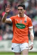 19 May 2018; Rory Grugan of Armagh during the Ulster GAA Football Senior Championship Quarter-Final match between Fermanagh and Armagh at Brewster Park in Enniskillen, Fermanagh. Photo by Oliver McVeigh/Sportsfile