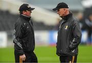 20 May 2018; Kilkenny selector James McGarry, left, and manager Brian Cody before the Leinster GAA Hurling Senior Championship Round 2 match between Kilkenny and Offaly at Nowlan Park in Kilkenny. Photo by Piaras Ó Mídheach/Sportsfile