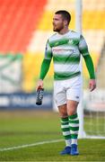 22 May 2018; Brandon Miele of Shamrock Rovers leaves the field after picking up an injury during the SSE Airtricity League Premier Division match between Shamrock Rovers and St Patrick's Athletic at Tallaght Stadium in Dublin. Photo by Seb Daly/Sportsfile