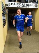 20 May 2018; Conor McManus of Monaghan runs out for the Ulster GAA Football Senior Championship Quarter-Final match between Tyrone and Monaghan at Healy Park in Tyrone. Photo by Oliver McVeigh/Sportsfile