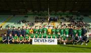 23 May 2018; The Meath team prior to the Electric Ireland Leinster GAA Football Minor Championship Round 2 match between Meath and Dublin at Páirc Tailteann in Navan, Co Meath. Photo by Barry Cregg/Sportsfile