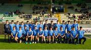 23 May 2018; The Dublin team prior to the Electric Ireland Leinster GAA Football Minor Championship Round 2 match between Meath and Dublin at Páirc Tailteann in Navan, Co Meath. Photo by Barry Cregg/Sportsfile