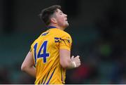 19 May 2018; Keelan Sexton of Clare during the Munster GAA Football Senior Championship Quarter-Final match between Limerick and Clare at the Gaelic Grounds in Limerick. Photo by Piaras Ó Mídheach/Sportsfile