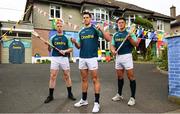 24 May 2018; Centra, proud sponsor of the GAA Hurling All-Ireland Senior Championship for the last eight years, today released their #WeAreHurling survey results, which showcase the importance of our national sport and the role it plays in communities across the country. Centra’s #WeAreHurling campaign celebrates the passion displayed by those in Ireland’s collective hurling community and shines a light on those who devote their lives to the game, helping to make our national sport a pillar of Irish pride. In attendance are Centra Ambassadors, from left, Cian Lynch of Limerick, Gearoid McInerney of Galway and Lee Chin of Wexford during the Centra Hurling Media Launch at Glasnevin, Co Dublin. Photo by Sam Barnes/Sportsfile